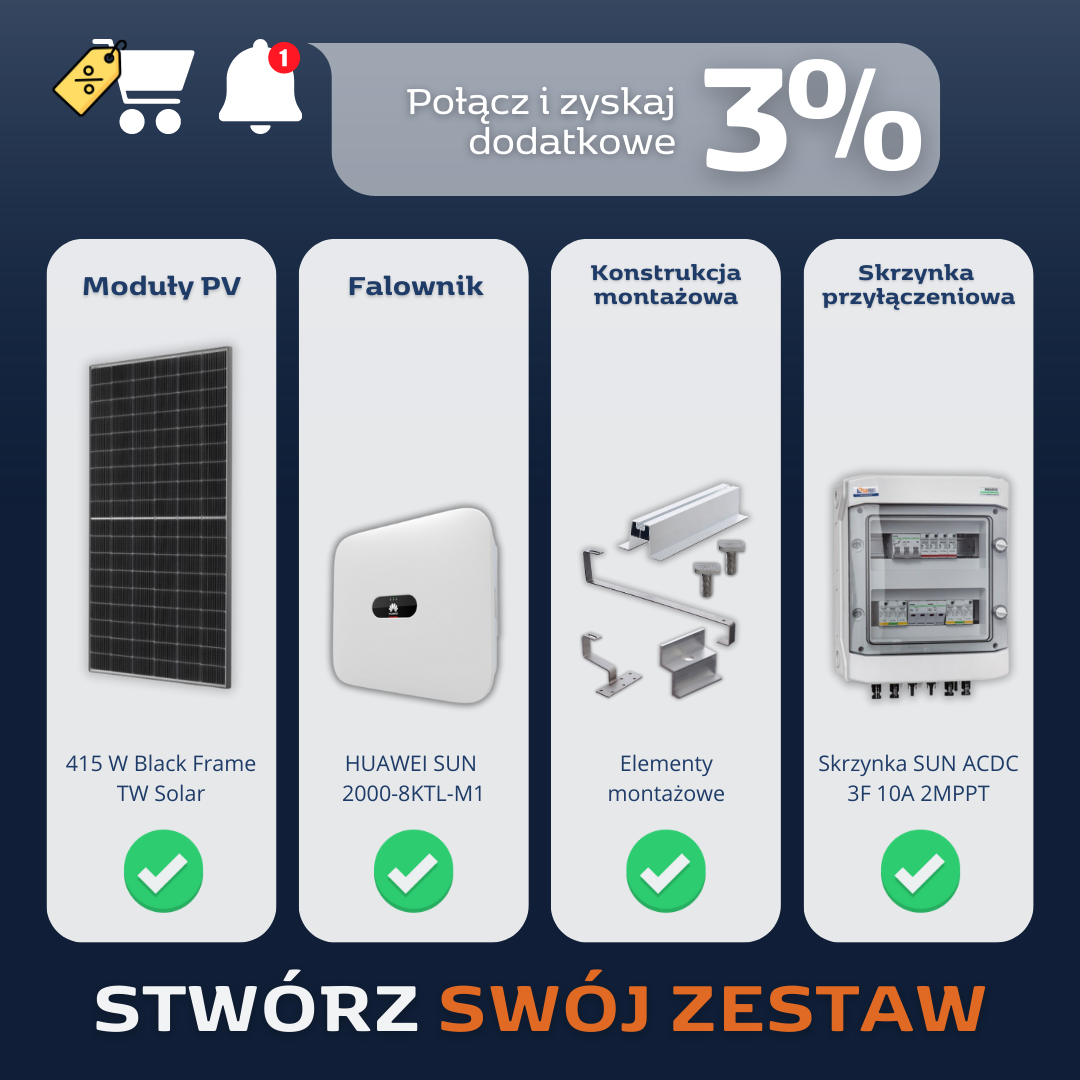 Stwórz swój zestaw zyskaj dodatkowe 3%