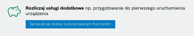 Rozliczaj usługi dodatkowe jako Autoryzowany Partner