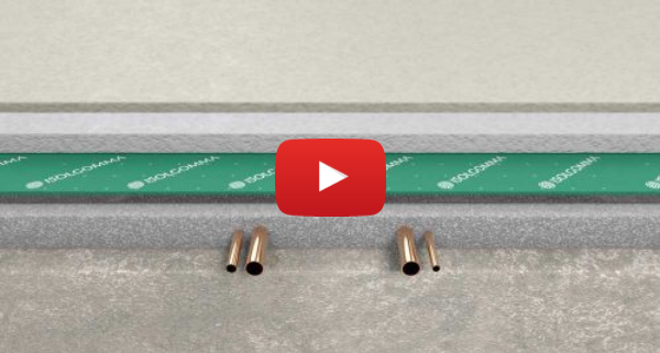 How to lay our impact sound insulation rolls How to lay our impact sound insulation rolls