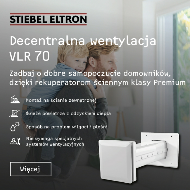 Zadbaj o dobre samopoczucie domowników, dzięki rekuperatorom ściennym klasy Premium!
